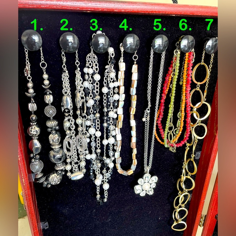 Premier Designs Silver and Gold Necklaces